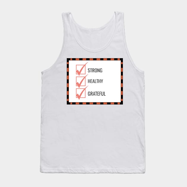 Grateful Tank Top by Zack